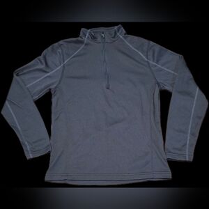 Spyder Men's S,  1/4 Zip Base Layer Pullover Shirt w/ Fleece lining: Gorpcore